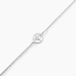 Bracelet Mahli Argent Blanc