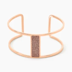 Bracelet Manchette Acier Rose Maria