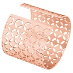 Bracelet Manchette Yelda Acier Rose