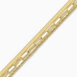 Bracelet Mandera Acier Jaune