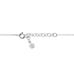 Bracelet Margotte Argent Blanc