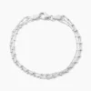 Bracelet Marie-armelle Argent Blanc