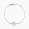 Bracelet Marijan Argent Blanc