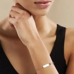 Bracelet Marlaine Argent Blanc