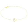 Bracelet Mary-jane Or Jaune Diamant