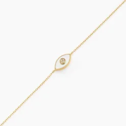 Bracelet Matiasma Or Jaune Nacre Diamant