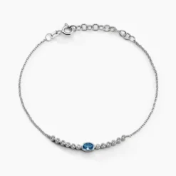 Bracelet Mayfair Argent Blanc Oxyde De Zirconium