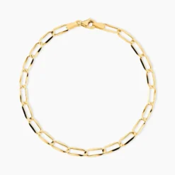 Bracelet Mayson Or Jaune Maille Cheval