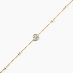 Bracelet Melisane Or Jaune Diamant
