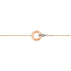 Bracelet Melynda Or Rose Diamant