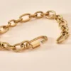 Bracelet Merrilyn Acier Doré