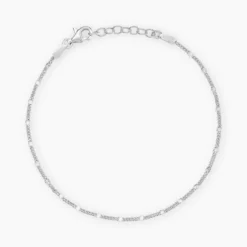 Bracelet Mindie Argent Blanc