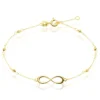 Bracelet Miny Infini Boules Diamante Or Jaune
