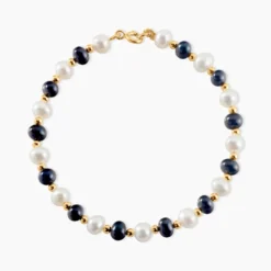 Bracelet Mirjam Or Jaune Perle De Culture