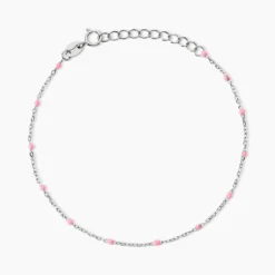 Bracelet Molly Argent Blanc