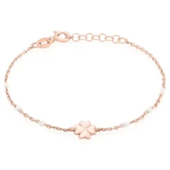 Bracelet Molly Argent Rose