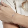Bracelet Mori Argent Oxyde De Zirconium
