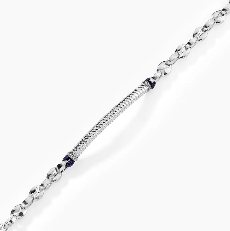 Bracelet Métal Acier Blanc