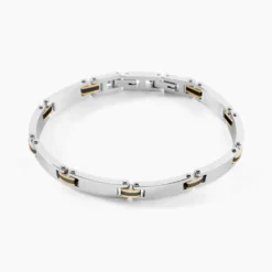 Bracelet Métal Acier Tricolore