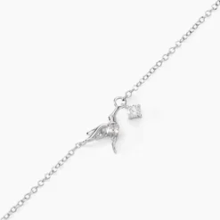 Bracelet Myrna Argent Blanc Oxyde De Zirconium