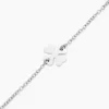 Bracelet Naomie Argent Blanc