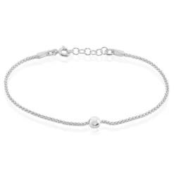 Bracelet Narimene Argent Blanc