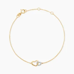 Bracelet Natalona Or Jaune Diamant