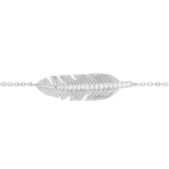 Bracelet Navyla Argent Blanc Oxyde De Zirconium