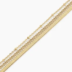 Bracelet Neva Acier Jaune