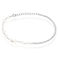 Bracelet Noa Argent Blanc Perle De Culture