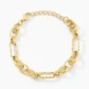 Bracelet Noane Acier Doré