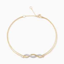 Bracelet Nucia Or Jaune Diamant