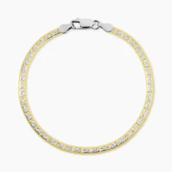 Bracelet Nuriaae Argent Jaune