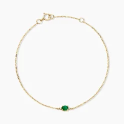 Bracelet Opeyemi Or Jaune Emeraude Diamant