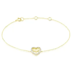 Bracelet Or Jaune Douglasa Diamants