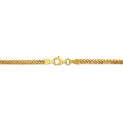Bracelet Or Jaune Izel Maille Anglaise