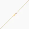 Bracelet Or Jaune Marie Lou Oxyde De Zirconium