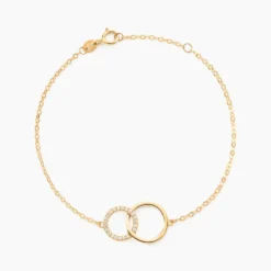 Bracelet Or Jaune Nesrine Oxydes