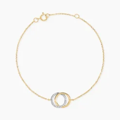 Bracelet Or Jaune Tresha Diamants