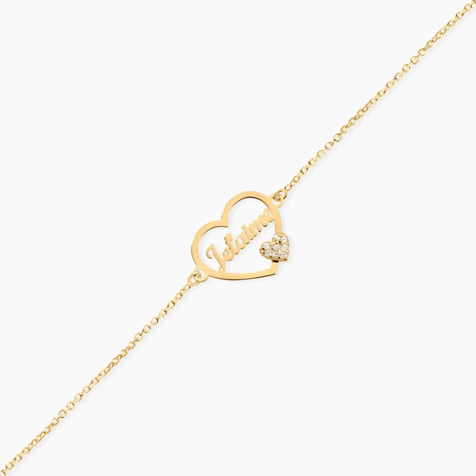 Bracelet Or Jaune Veridiane Oxyde