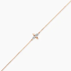 Bracelet Or Rose Ginila Diamants