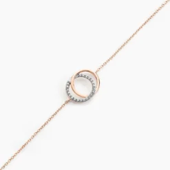 Bracelet Or Rose Tresha Diamants