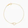 Bracelet Osamu Or Jaune Oxyde De Zirconium