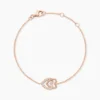 Bracelet Ottavia Argent Rose Oxyde De Zirconium
