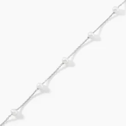 Bracelet Perlita Argent Blanc Perle De Culture
