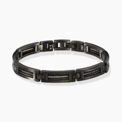 Bracelet Phebus Him Acier Noir