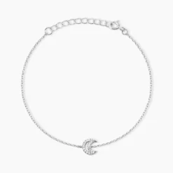 Bracelet Philine Argent Blanc Oxyde De Zirconium