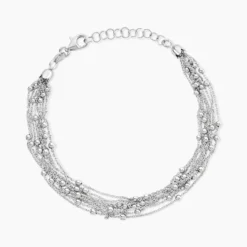 Bracelet Philou Argent Blanc