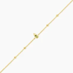 Bracelet Poem Argent Jaune Péridot