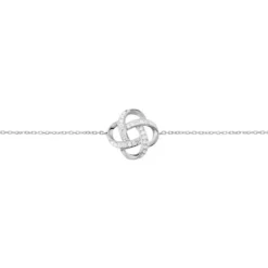 Bracelet Pollya Or Blanc Diamant